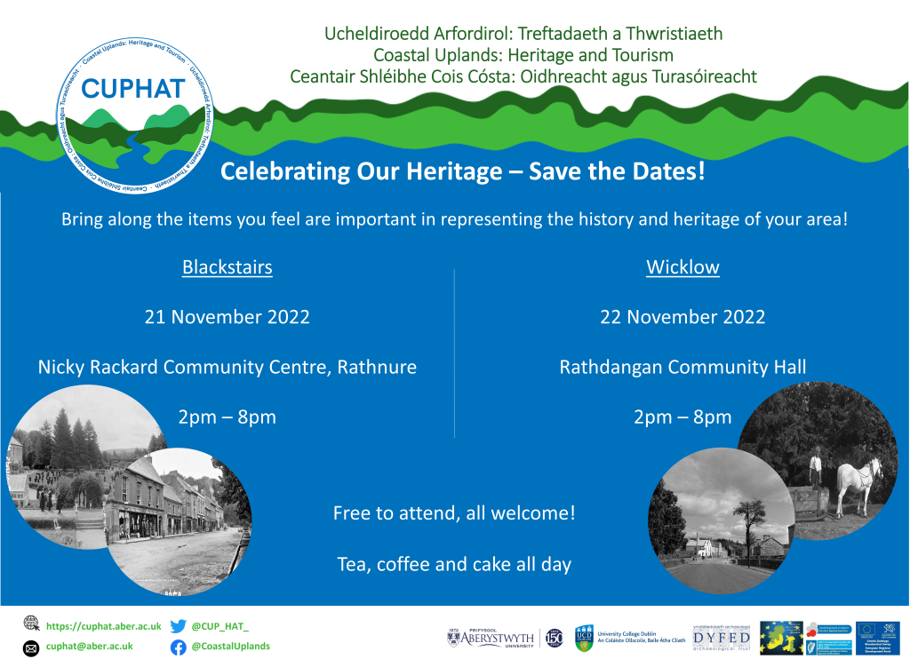 Information on heritage event in Ireland in November 2022