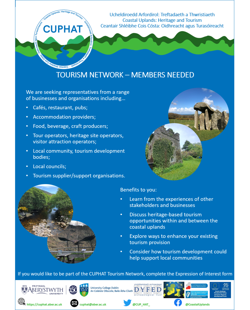 Tourism Network poster in English
